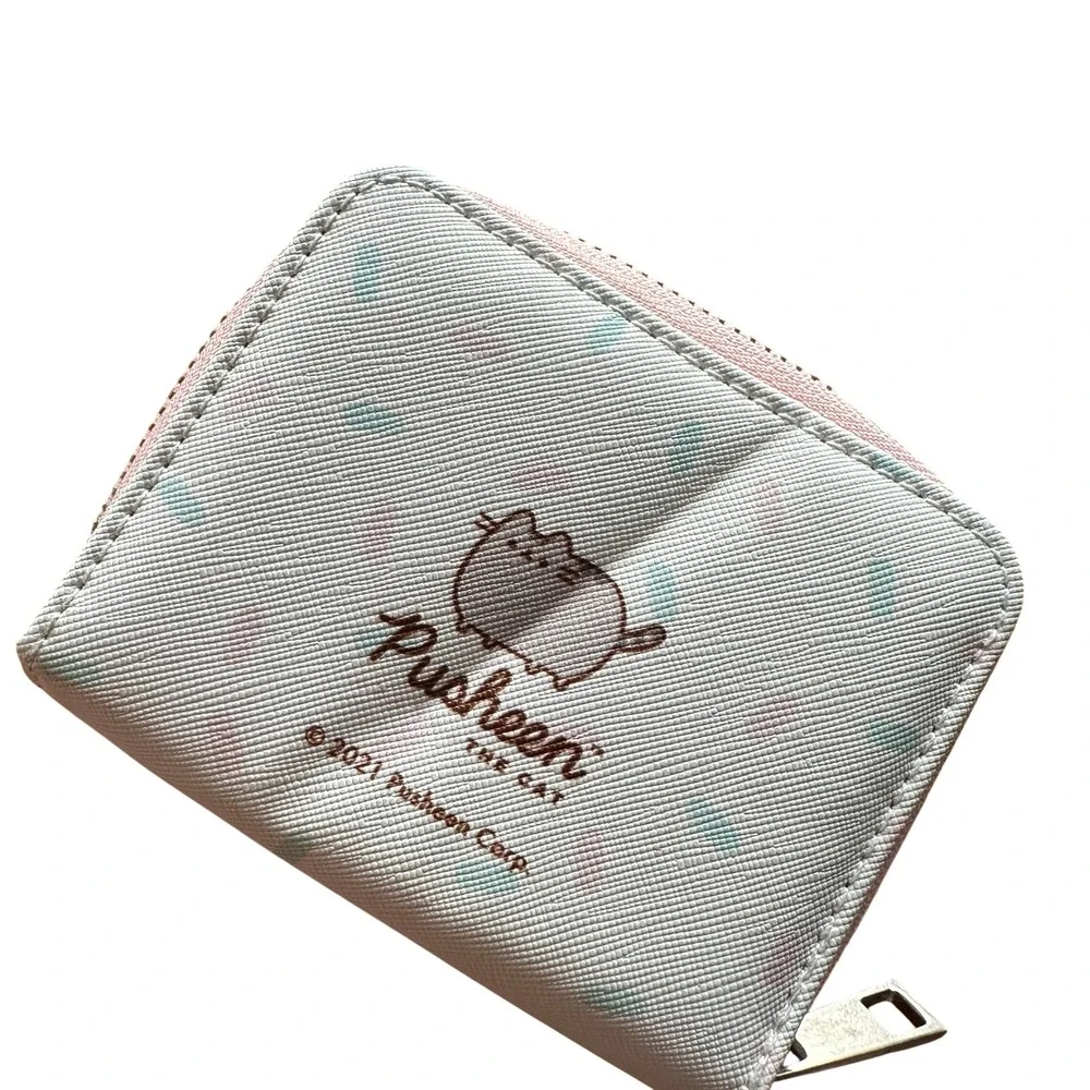 Pusheen the Cat Donut Zip Around Coin Purse Small Wallet 2021 Kids